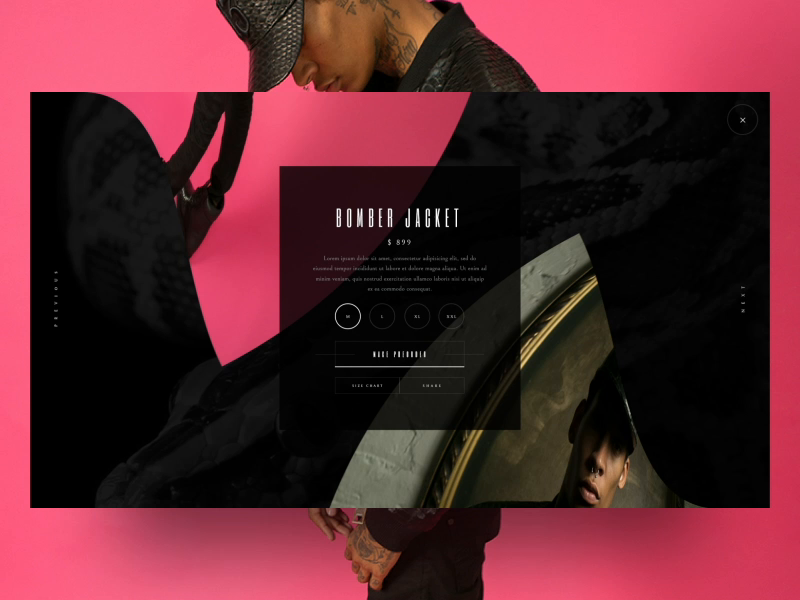 Single product animation