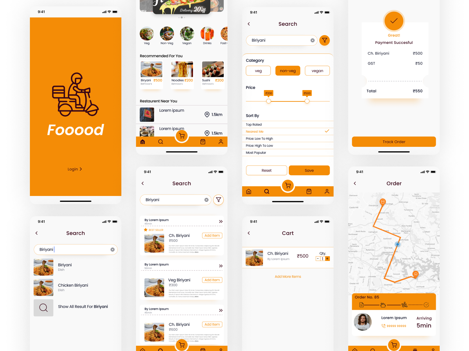 Food Delivery App Concept By Kaushal By Kaushal Bhingare On Dribbble