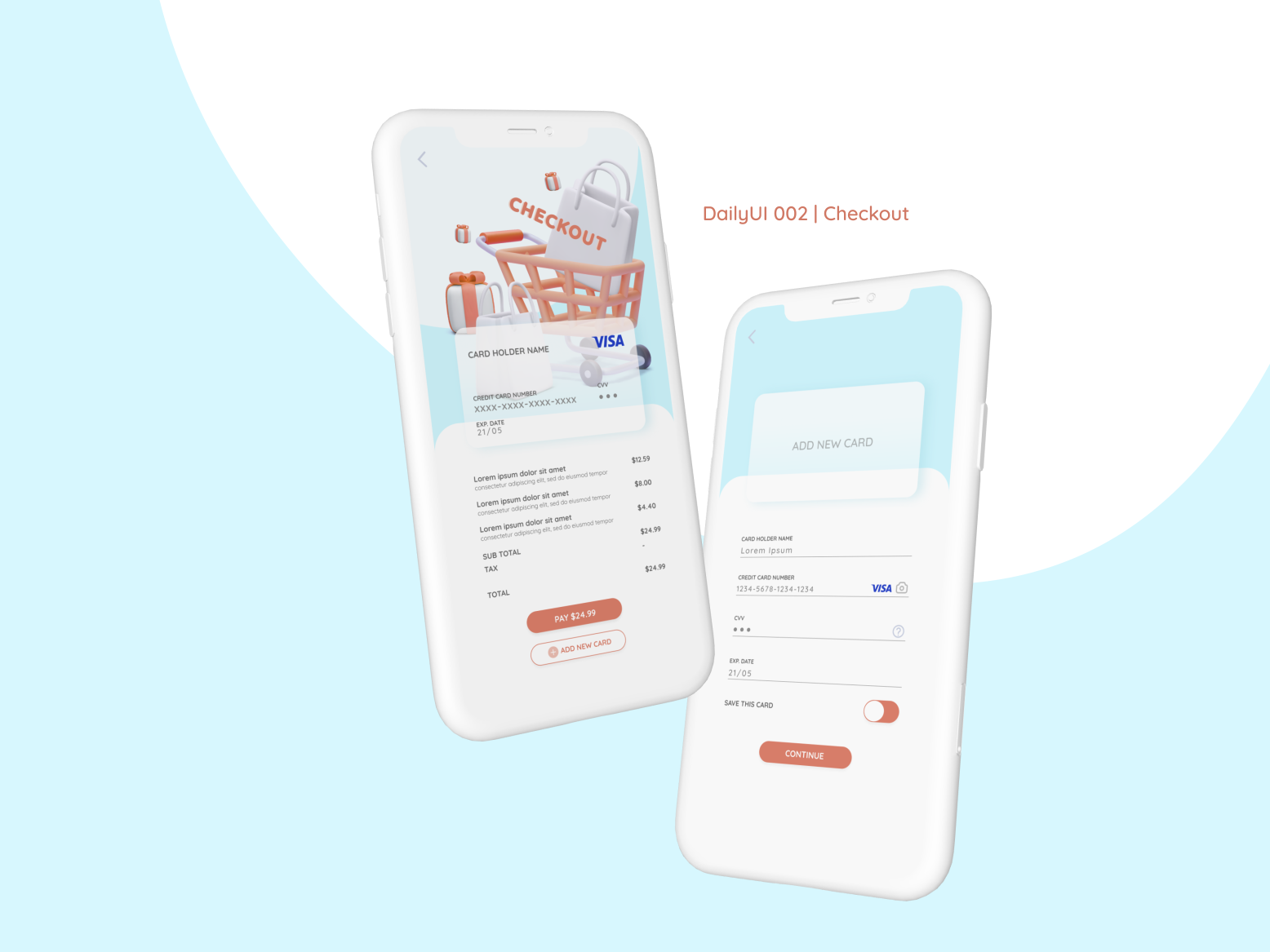 Shopping App Daily UI Challenge 002 Checkout By Sasiya On Dribbble