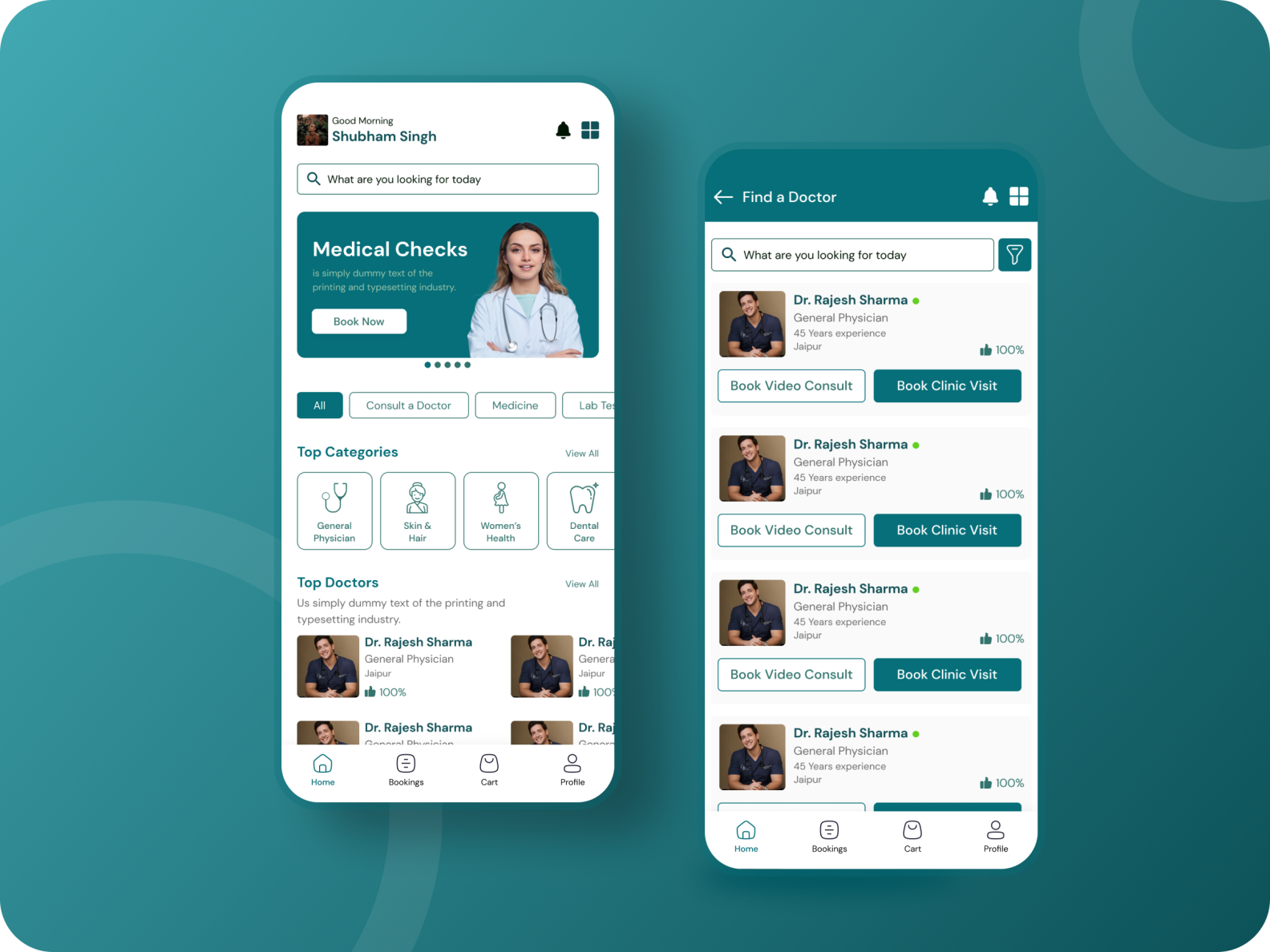 Medical App Doctors Appointment By The Creative Angle On Dribbble