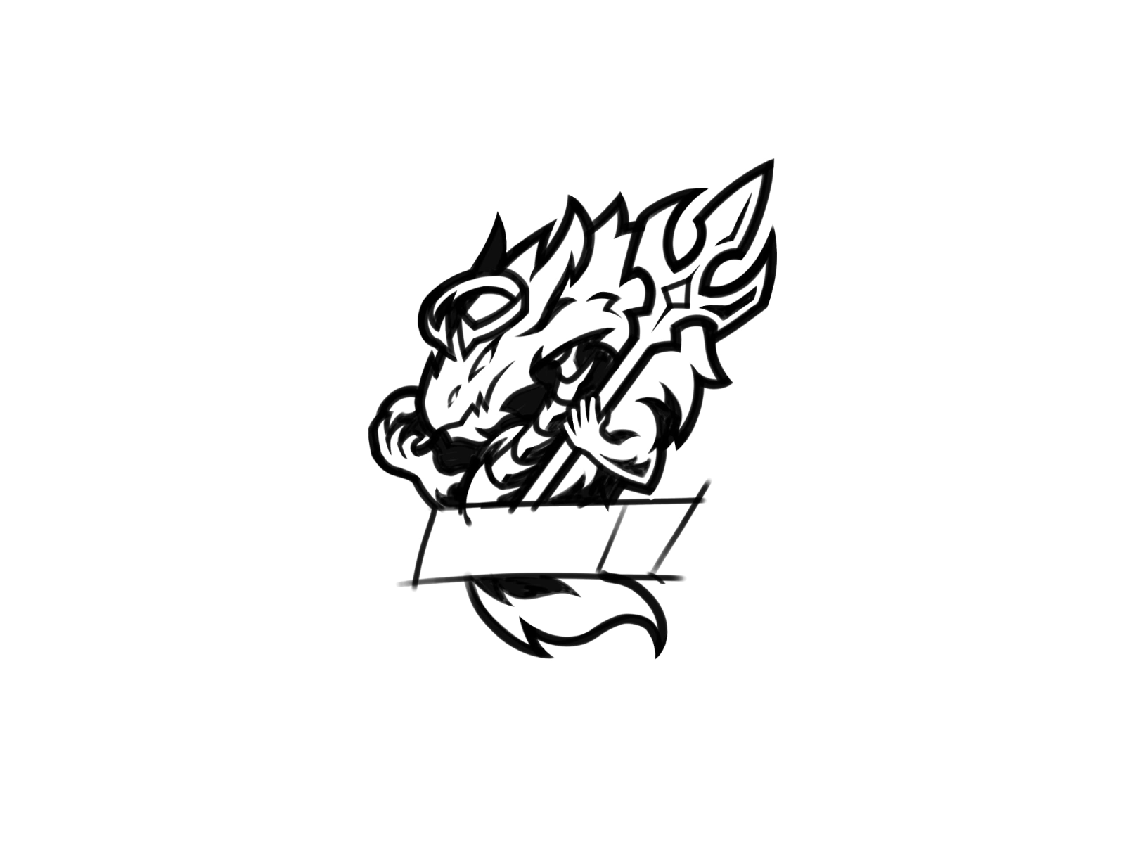 Sketch Esport Logo By Forte Std On Dribbble