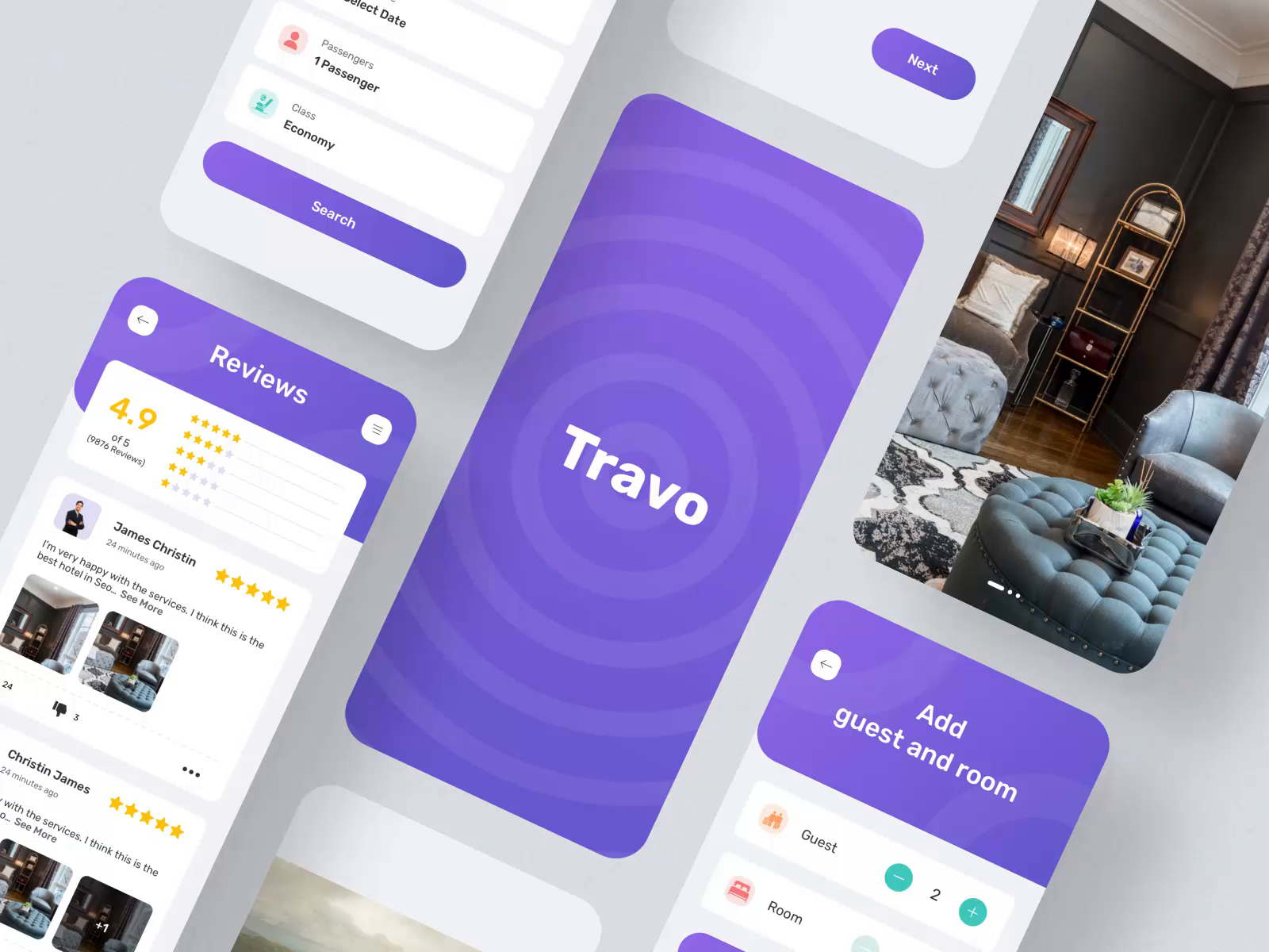 Travo Apps Ui Kit Ii By Anton Tkachev For Ui On Dribbble