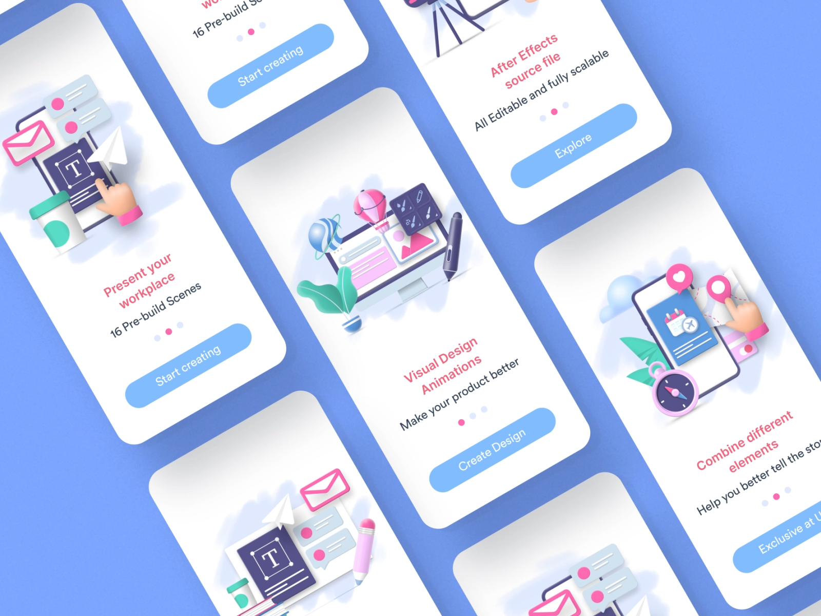 Visual Design Animations By Anton Tkachev For Ui On Dribbble