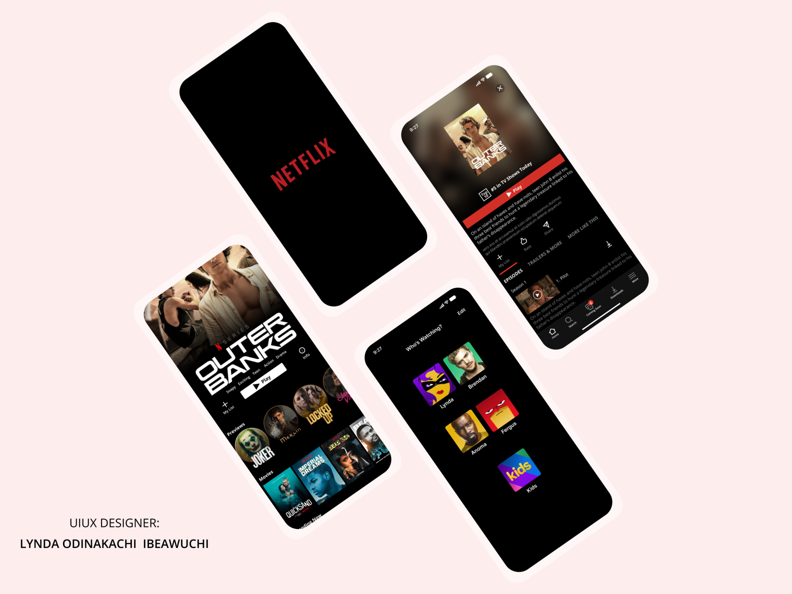 Replication Netflix Mobile App By Lynda Odinakachi On Dribbble