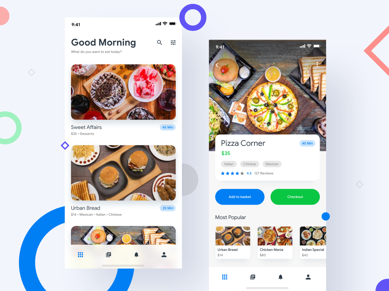 Food Delivery App Ui By Prateek Gupta For Orizon Ui Ux Design Agency