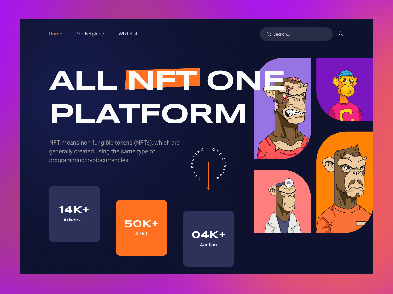 NFT Website Design By Ms Tanjila On Dribbble