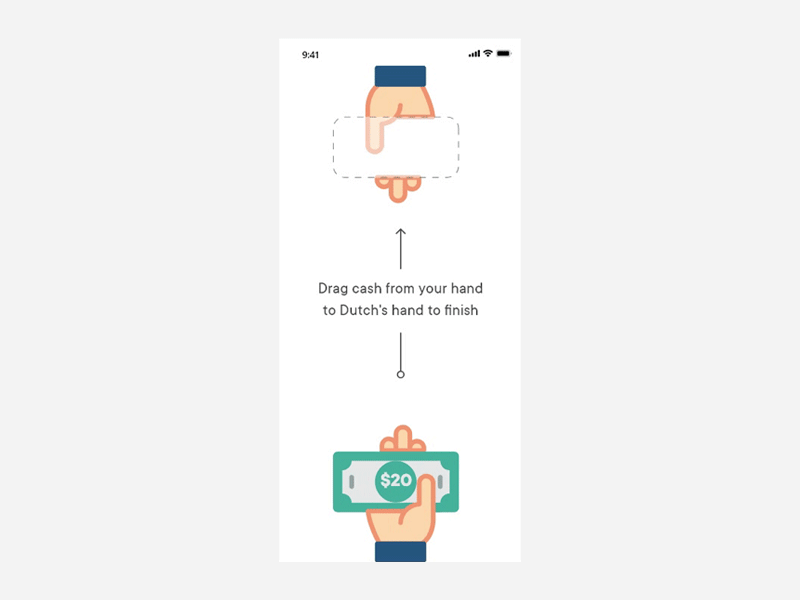 Send Money Concept