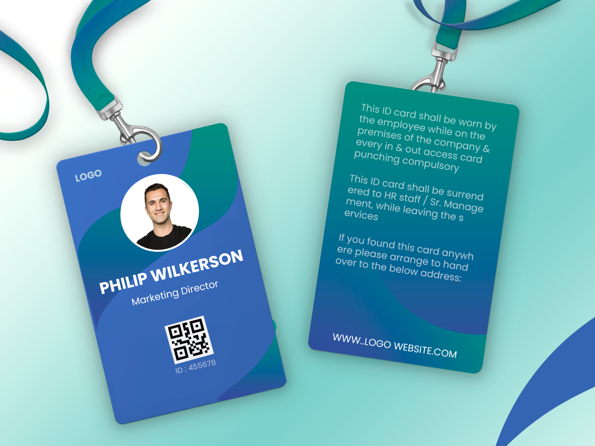 ID Card Design By Sowdhamini Chodavarapu On Dribbble