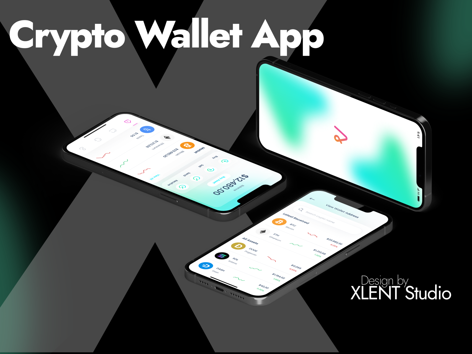 Crypto Wallet App Design By Xlentstudio By Xlent Studio Ux Ui Design