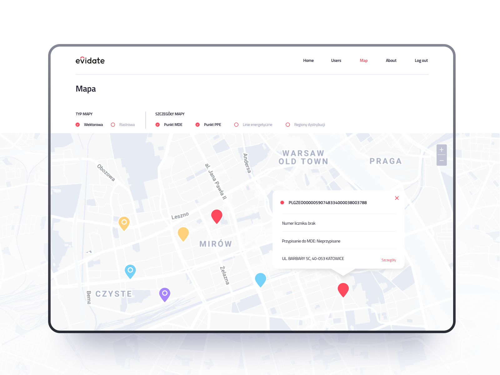 Evidate - tablet inventory app