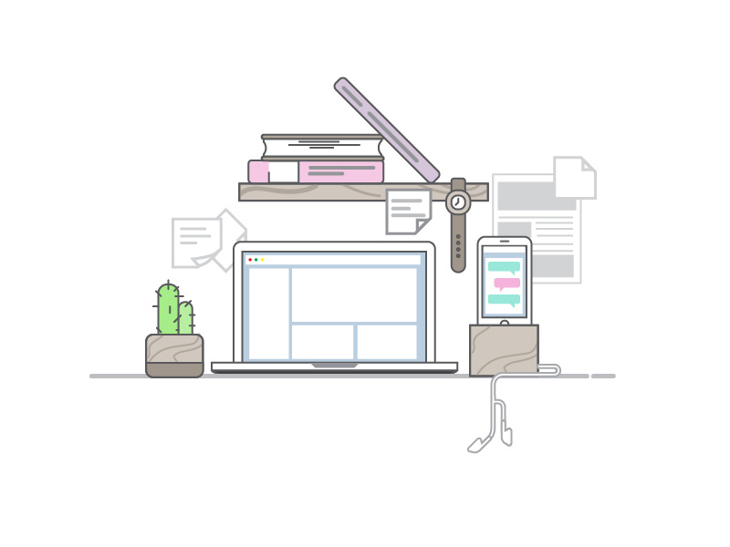 Zen Workspace By Broto Seno On Dribbble