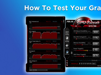 Dribbble How To Test Your Graphics Card By Gamingtechz