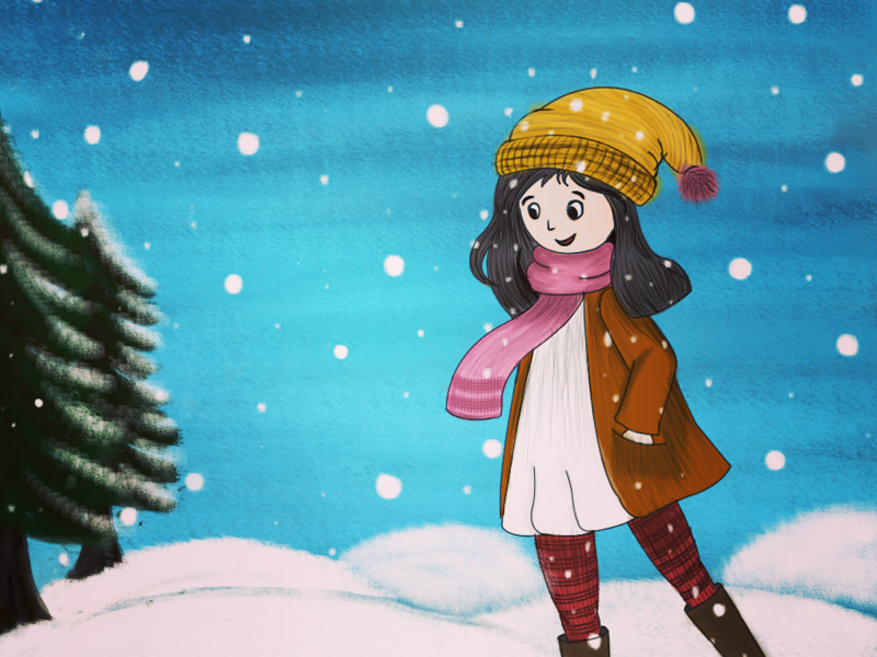 Winter Illustration By Supriya Ariveti On Dribbble