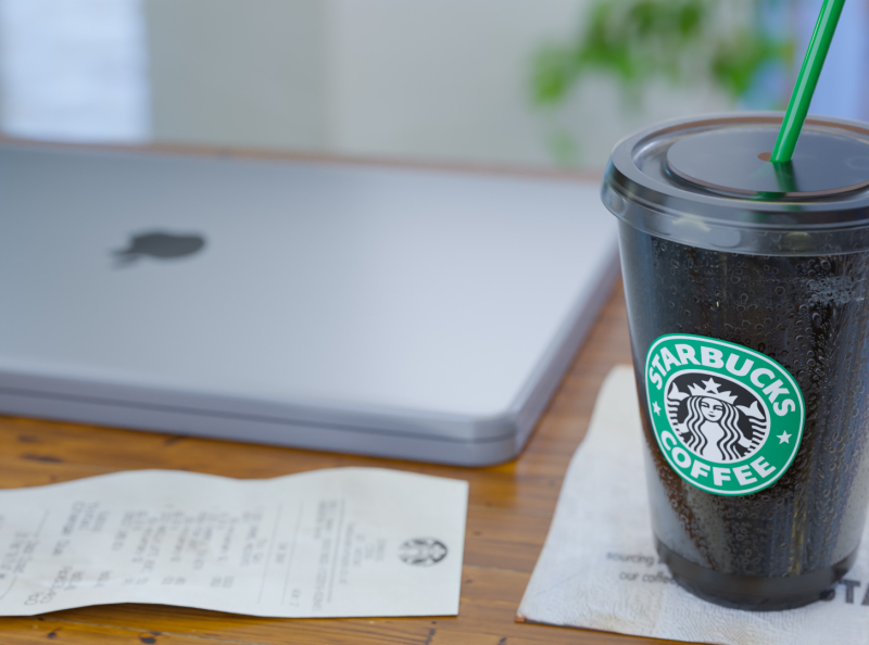 D Starbucks On My Exploration On Food Drink Illustration By Iqbal Fathu Rahman On Dribbble