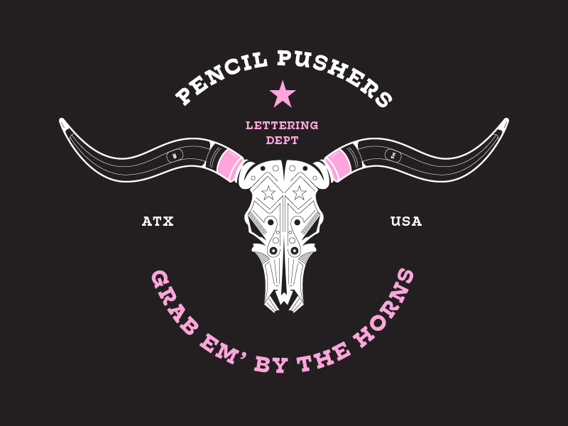 Grab Em By The Horns By Mark Caneso On Dribbble