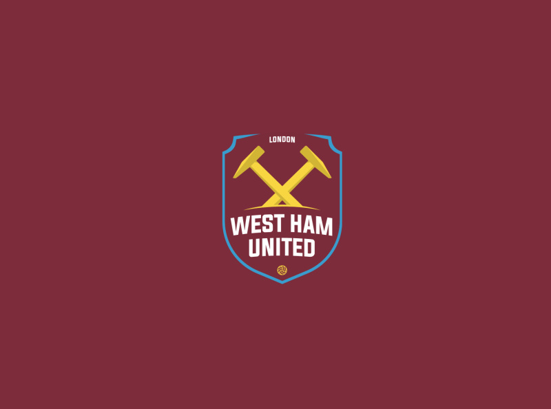 West Ham United Crest Redesign Concept By Sachin Kumar On Dribbble