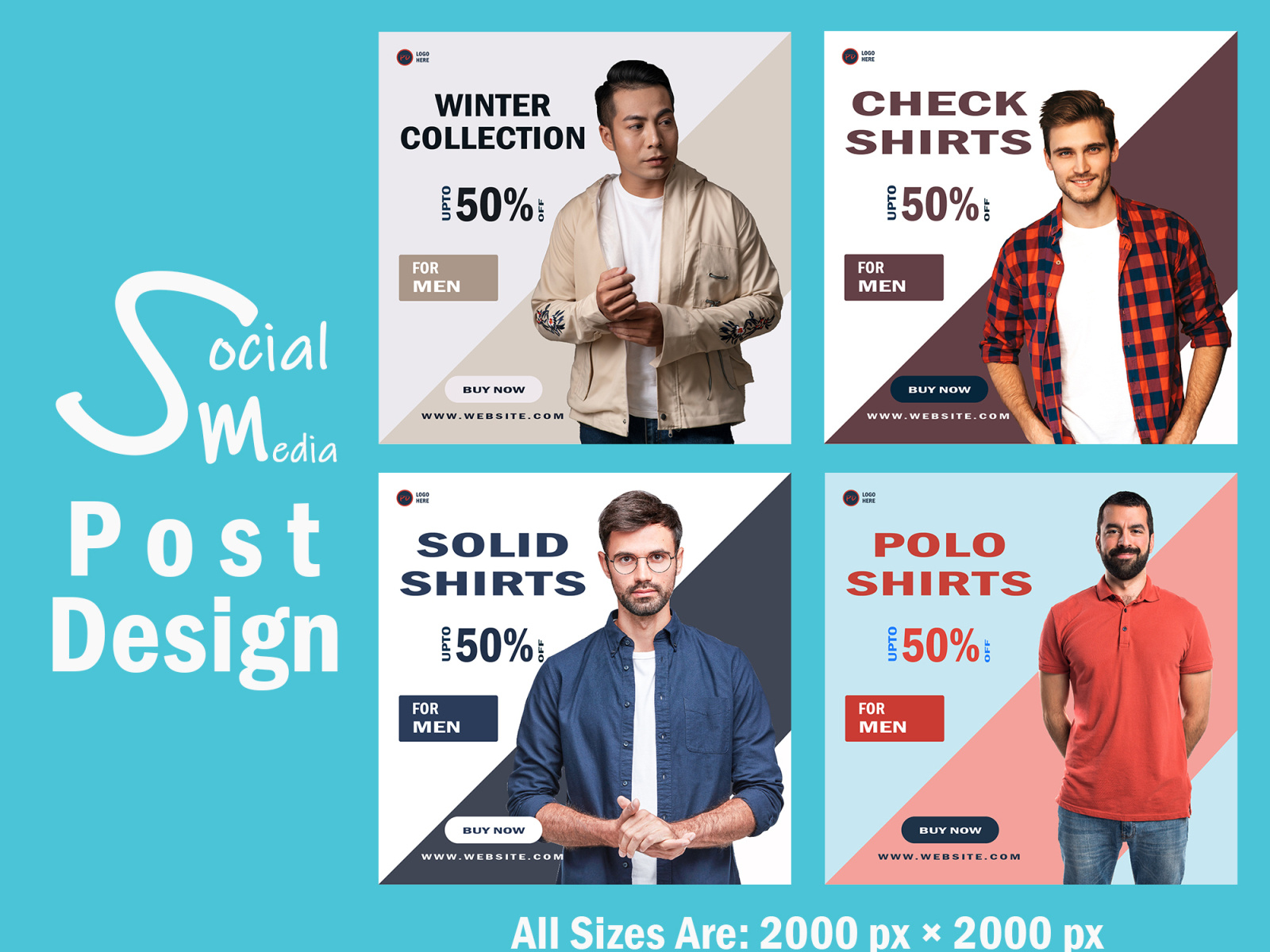 Social Media Post Design Men S Fashion By Pranta Debnath On Dribbble