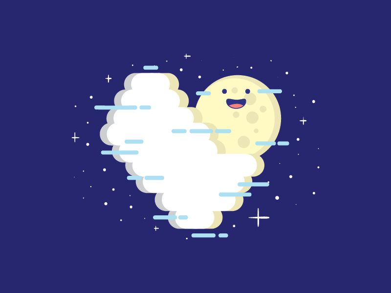 Love In The Sky By Tidar Maulana Wirahadi On Dribbble