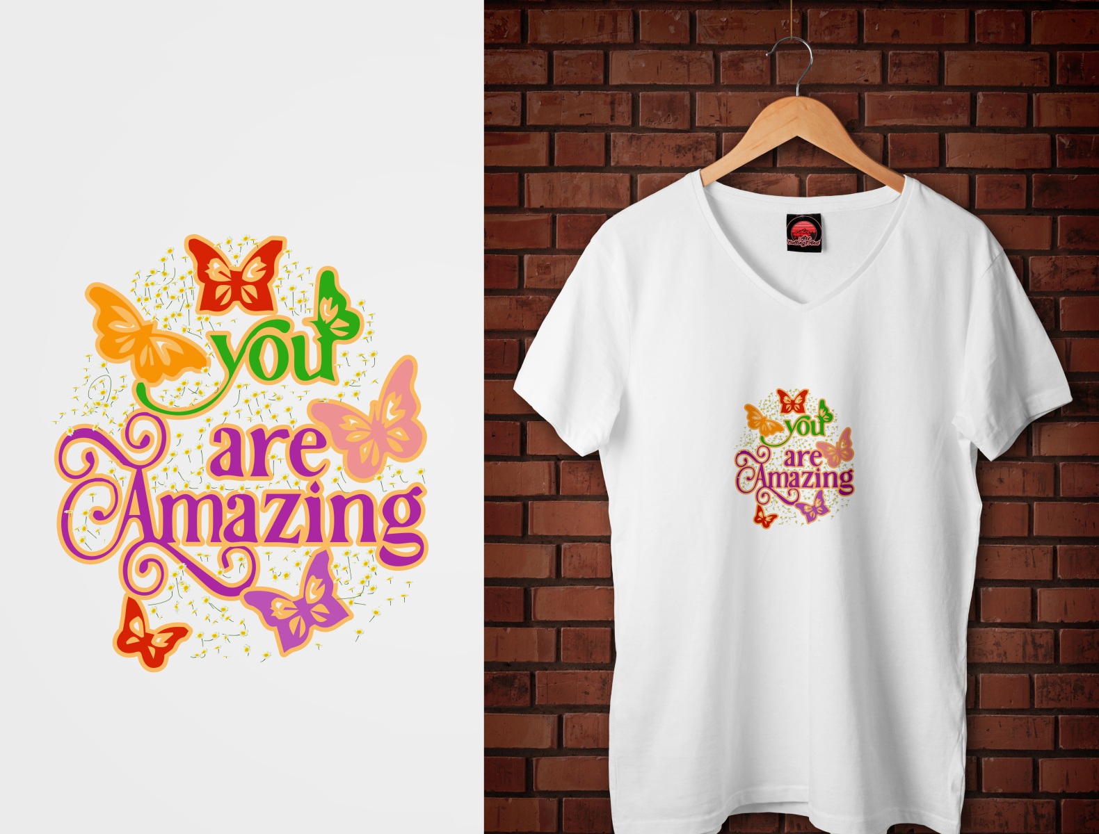 You Are Amazing T Shirt Design By Quick Time Service On Dribbble