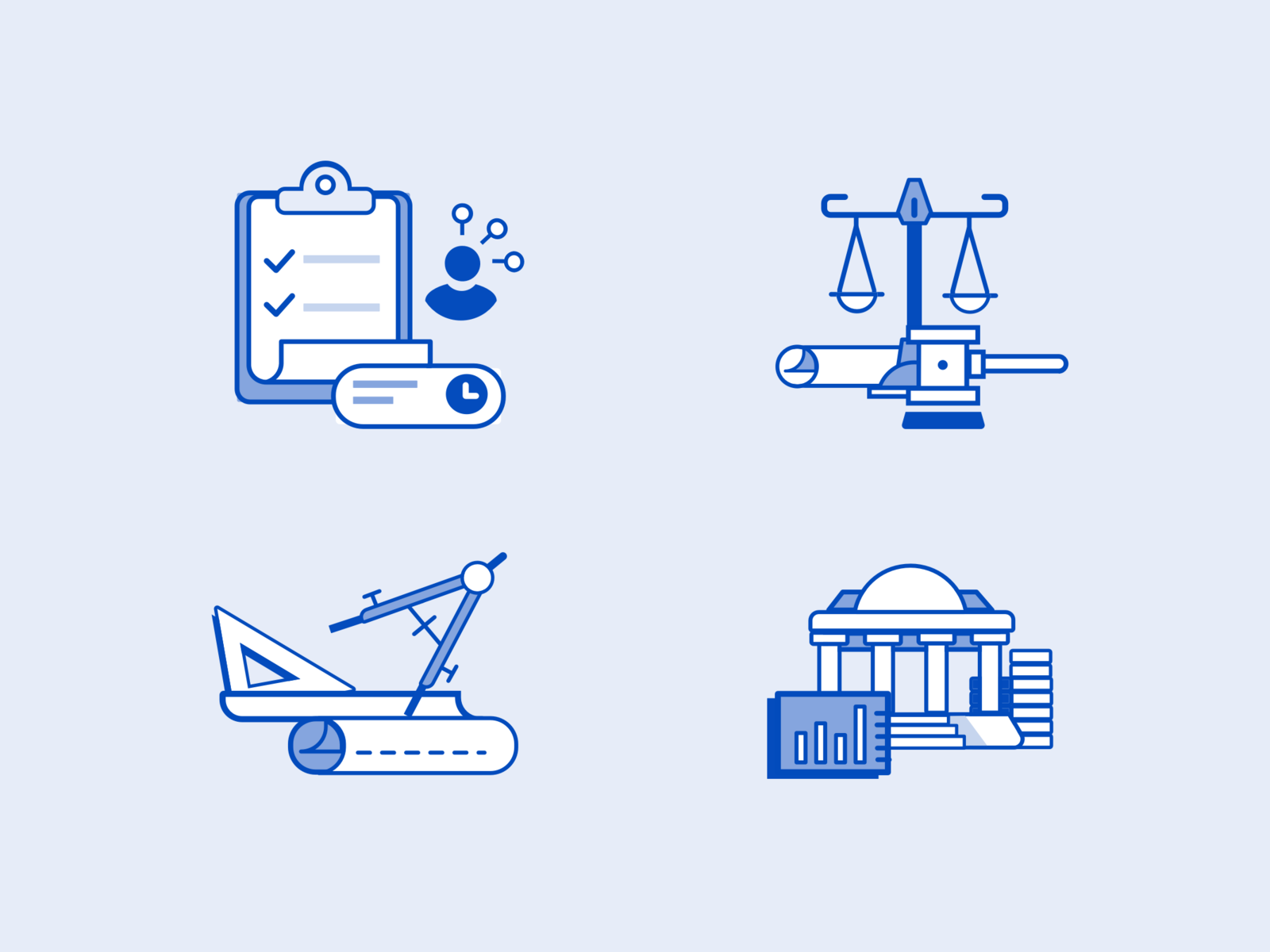 Industry Icons By Praskovia Mickiewicz On Dribbble