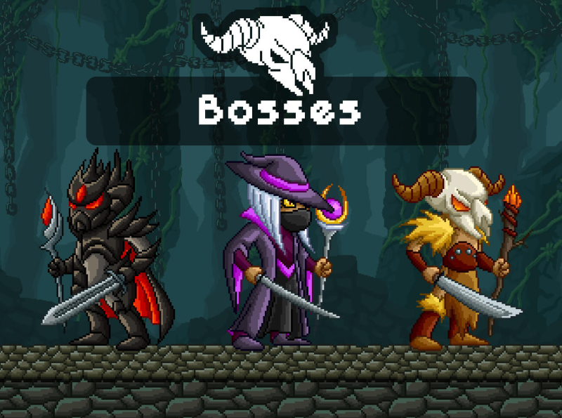 Bosses Pixel Art D Sprites By D Game Assets On Dribbble The Best Porn Website