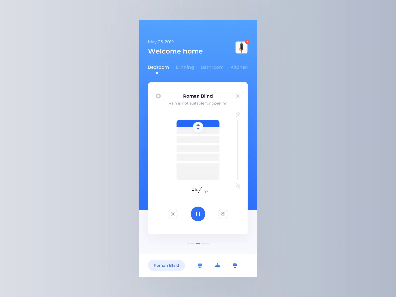 Smart Home Product Interface Animation