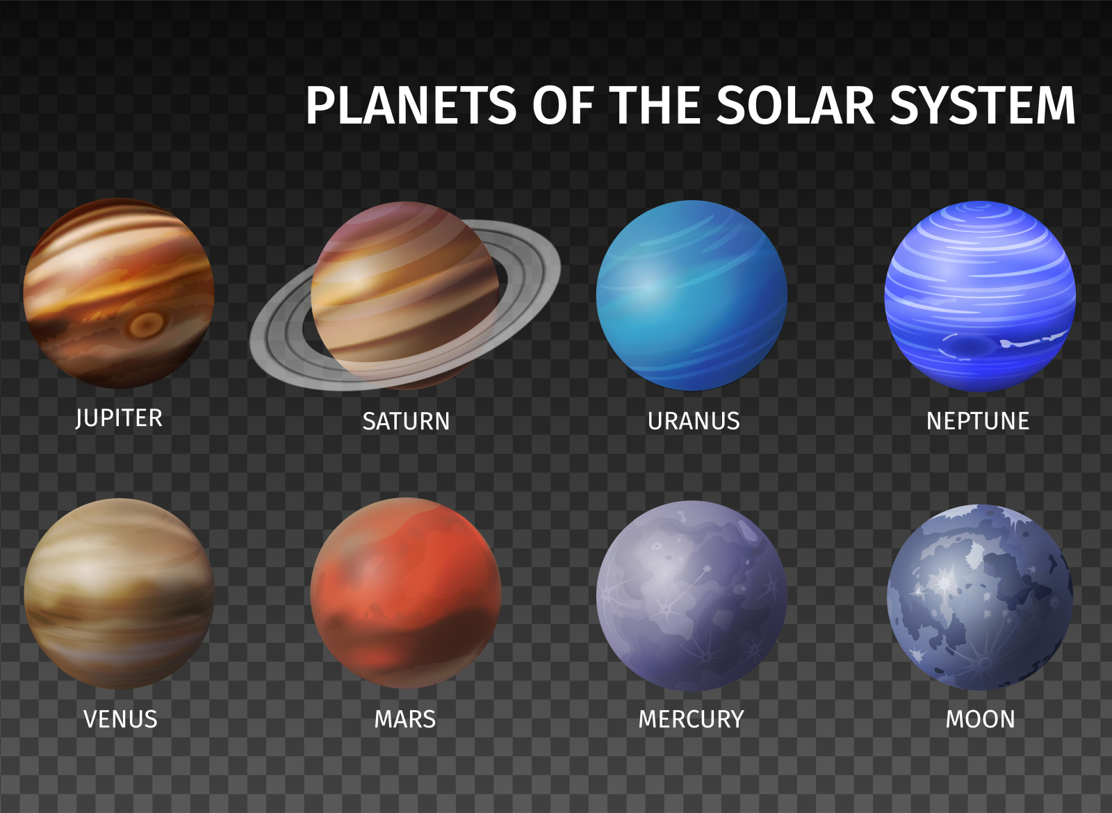 Space Planet Icon Set By Macrovector On Dribbble