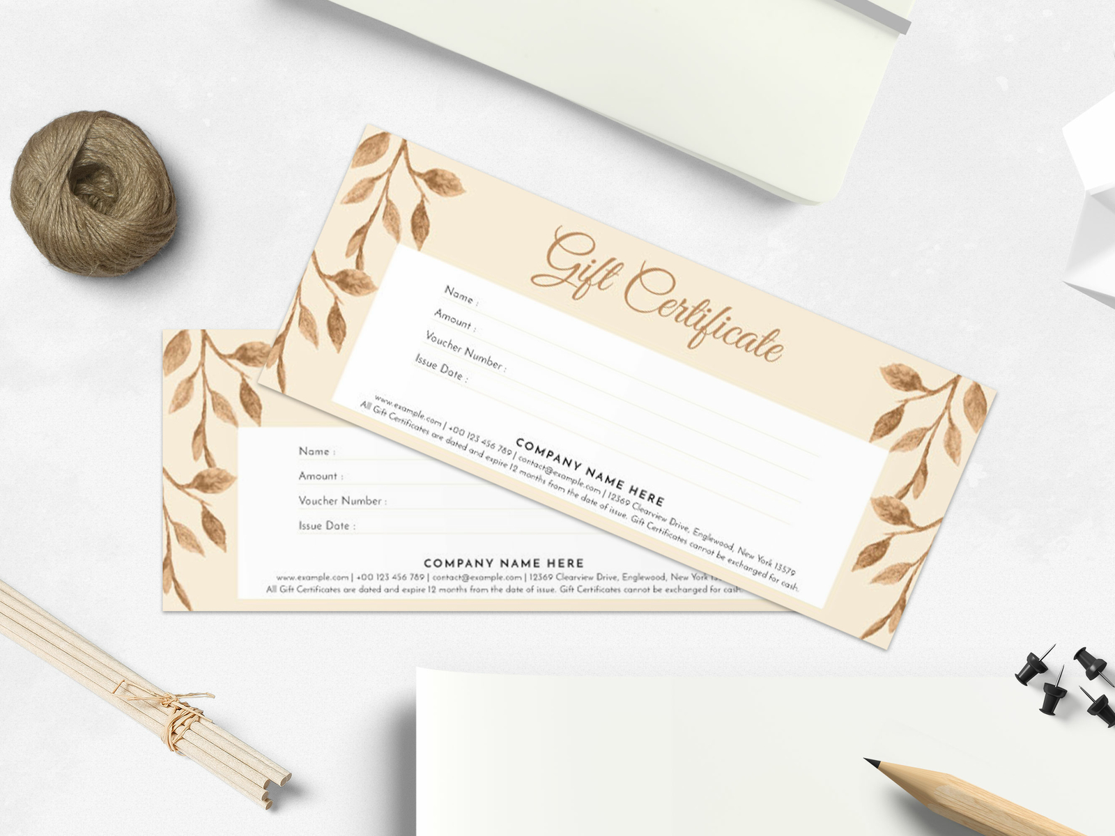 Gifts Certificate Template By Amit Debnath On Dribbble