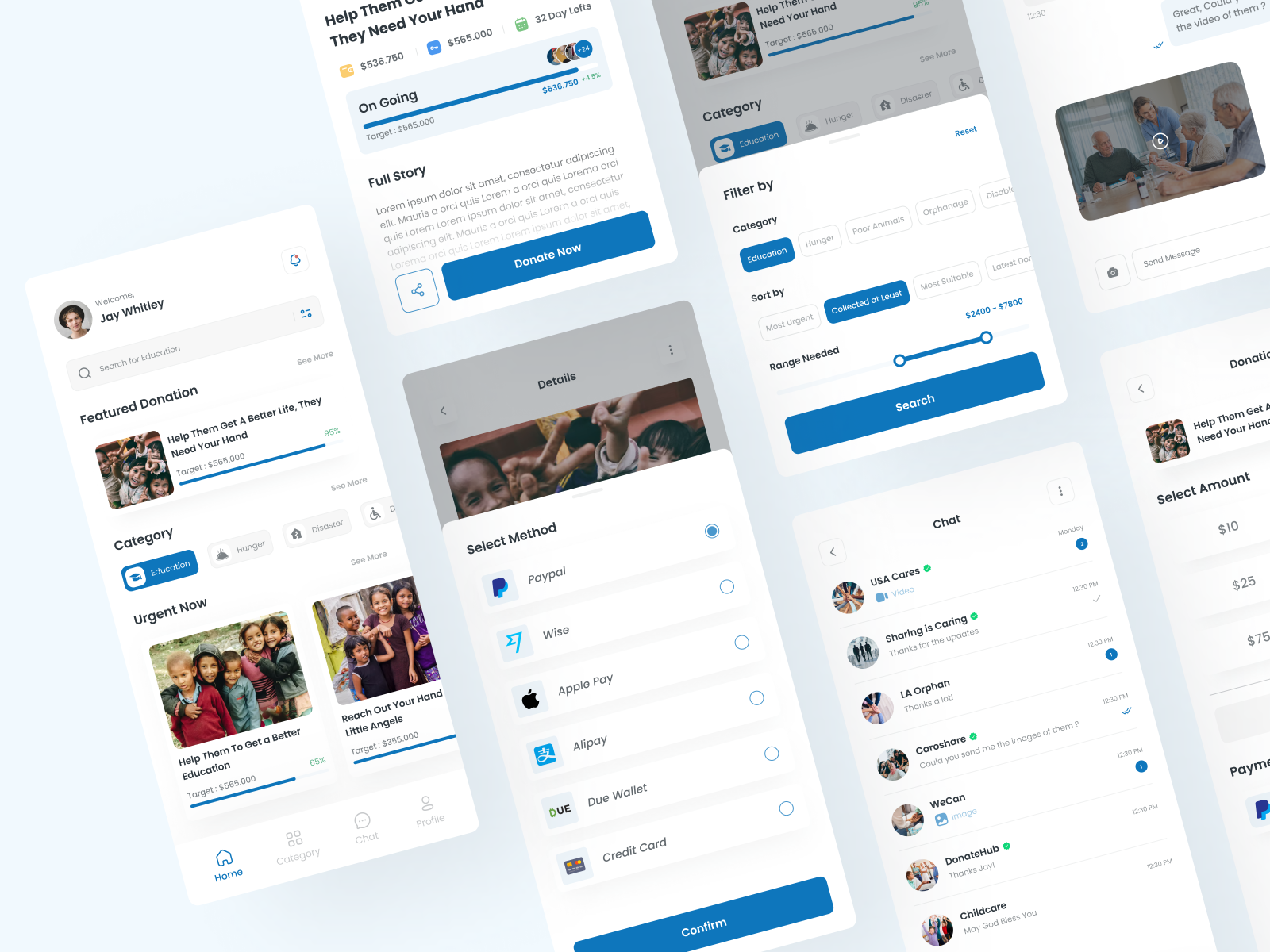 DonatePlus Platform By Jay Whitley Jr For 24 Hour Designs On Dribbble