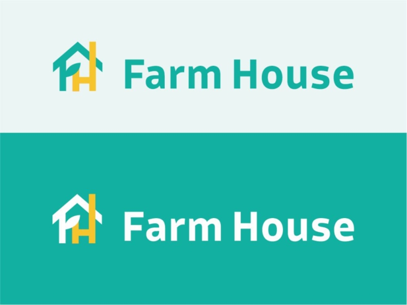 Farm House Logo Design By Kaz M Can On Dribbble