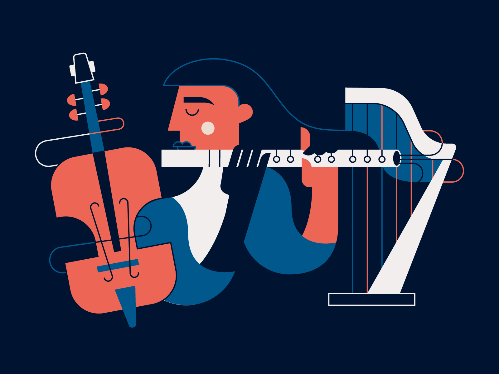 Chamber Music Poster By Sage Mosurinjohn On Dribbble