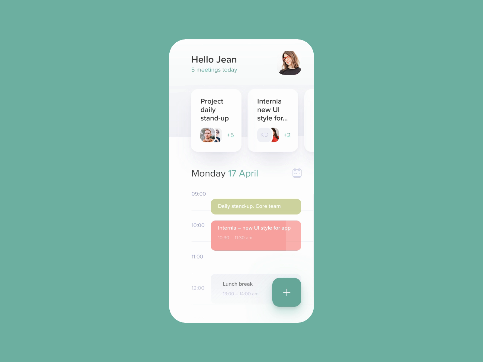 Responsive Animation for Booking app