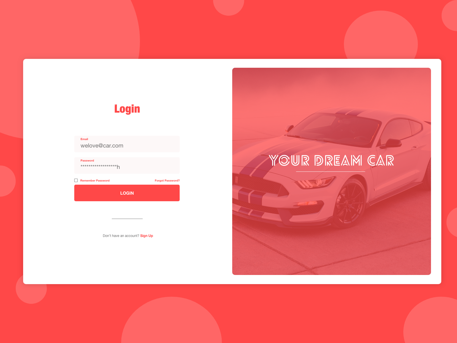 Your Dream Car