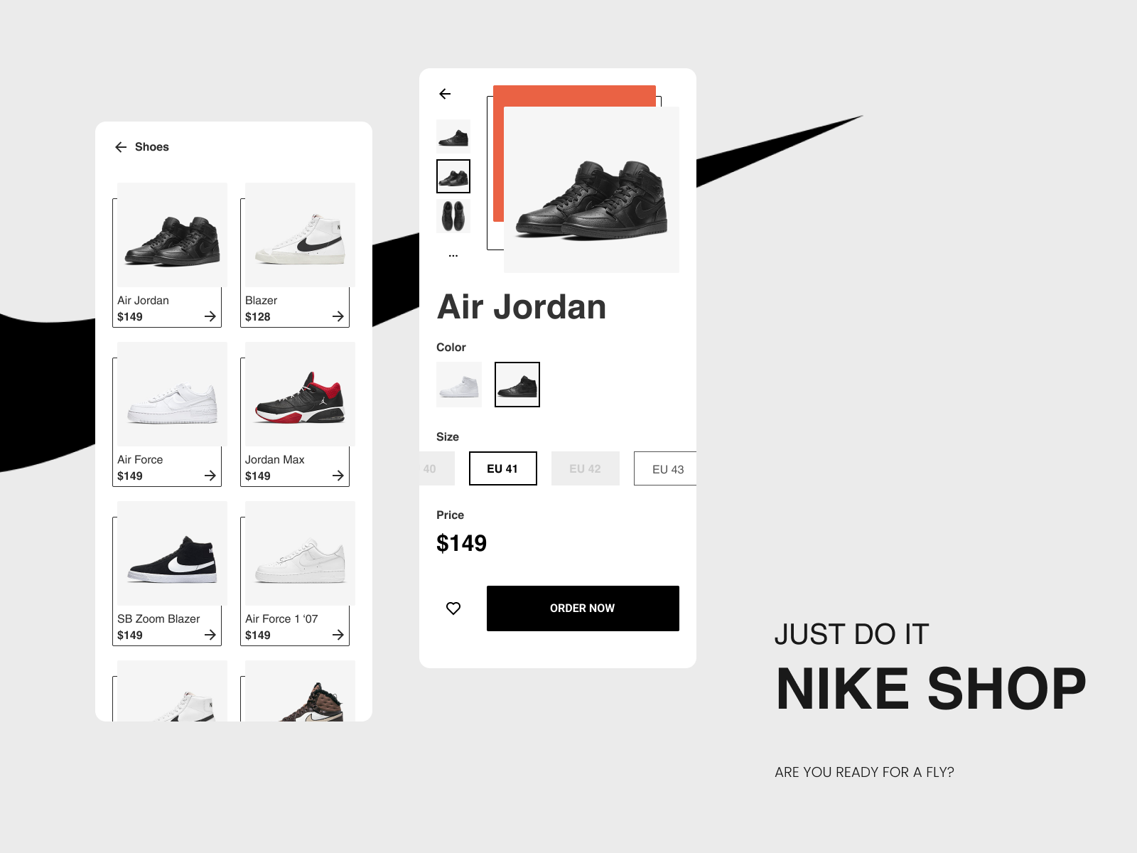 NIKE SHOP By Hossein Khalili On Dribbble