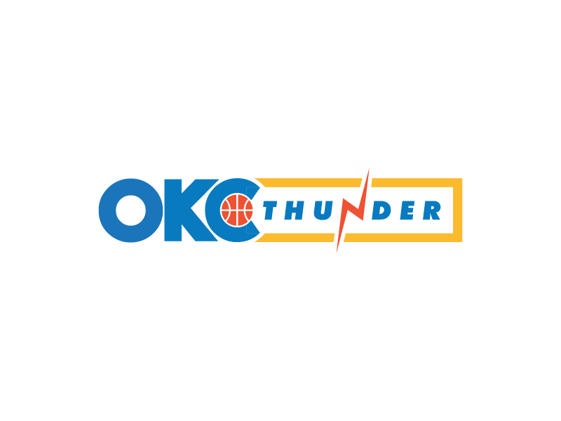 Custom OKC Thunder Lock Up By Russell Wadlin On Dribbble