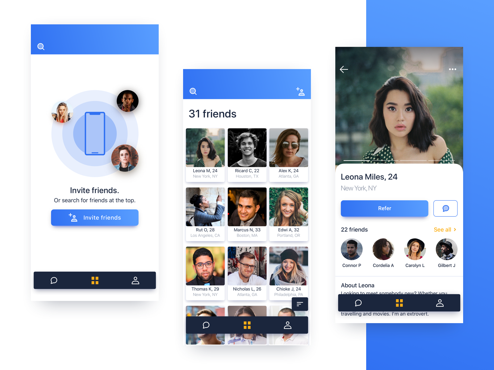 Social App By Ivan Tuchkov On Dribbble