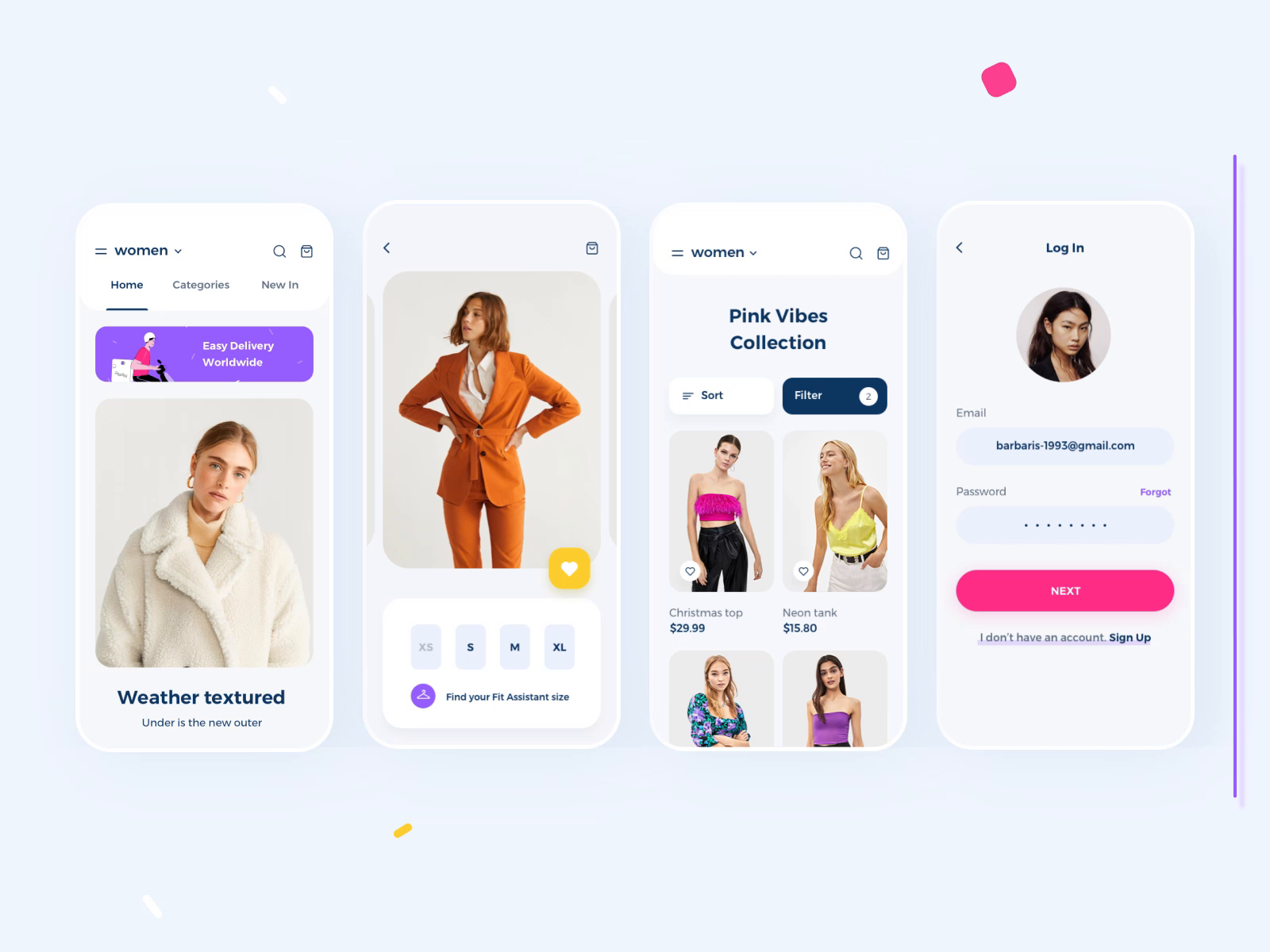 Clother App Interaction Screen Scan By Taras Migulko On Dribbble