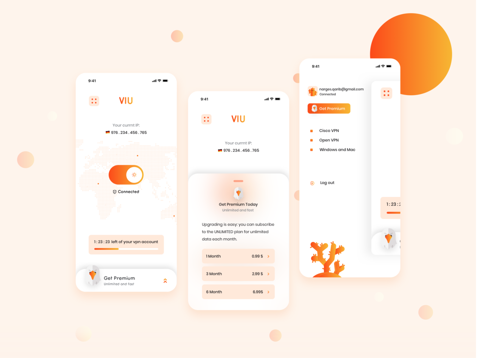 VIU VPN By Narges Gharib On Dribbble