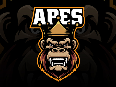 Apes By He Artlustration On Dribbble