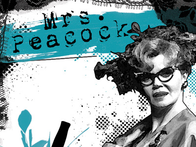 Clue Poster Series Mrs Peacock By Erin Maioriello On Dribbble