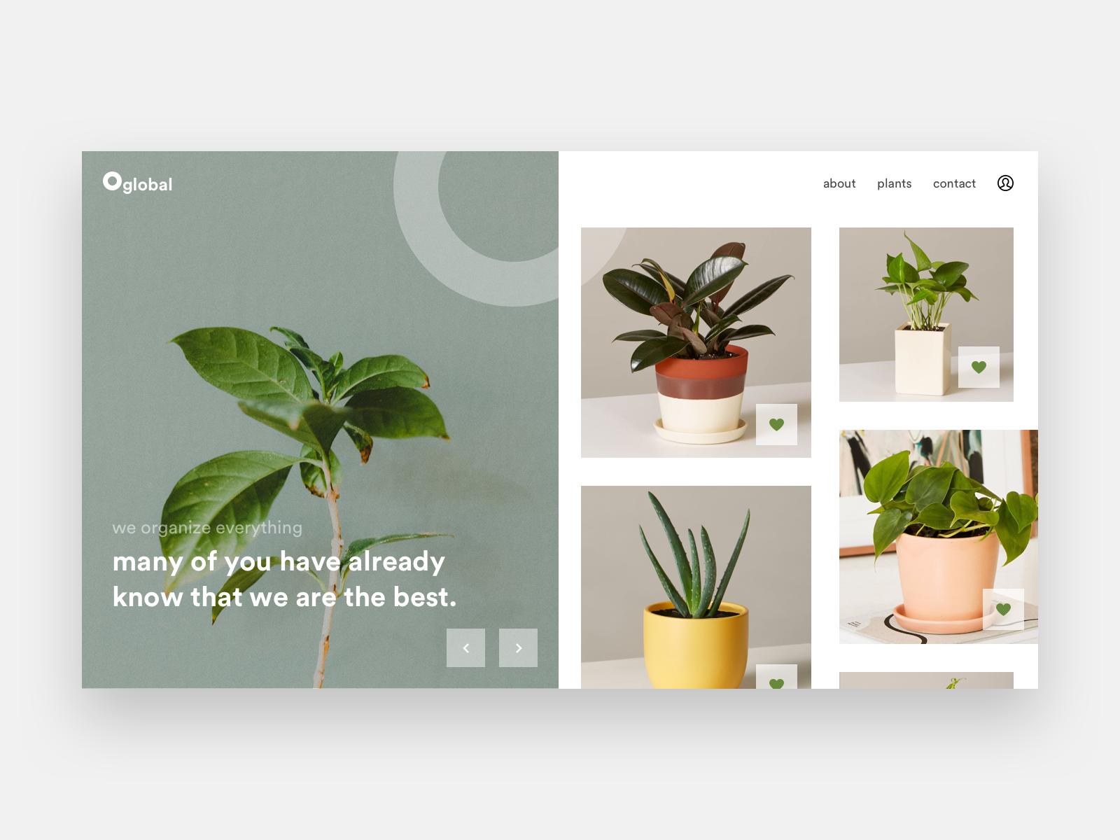 Plant Selling Website Concept By Jatin Vats On Dribbble