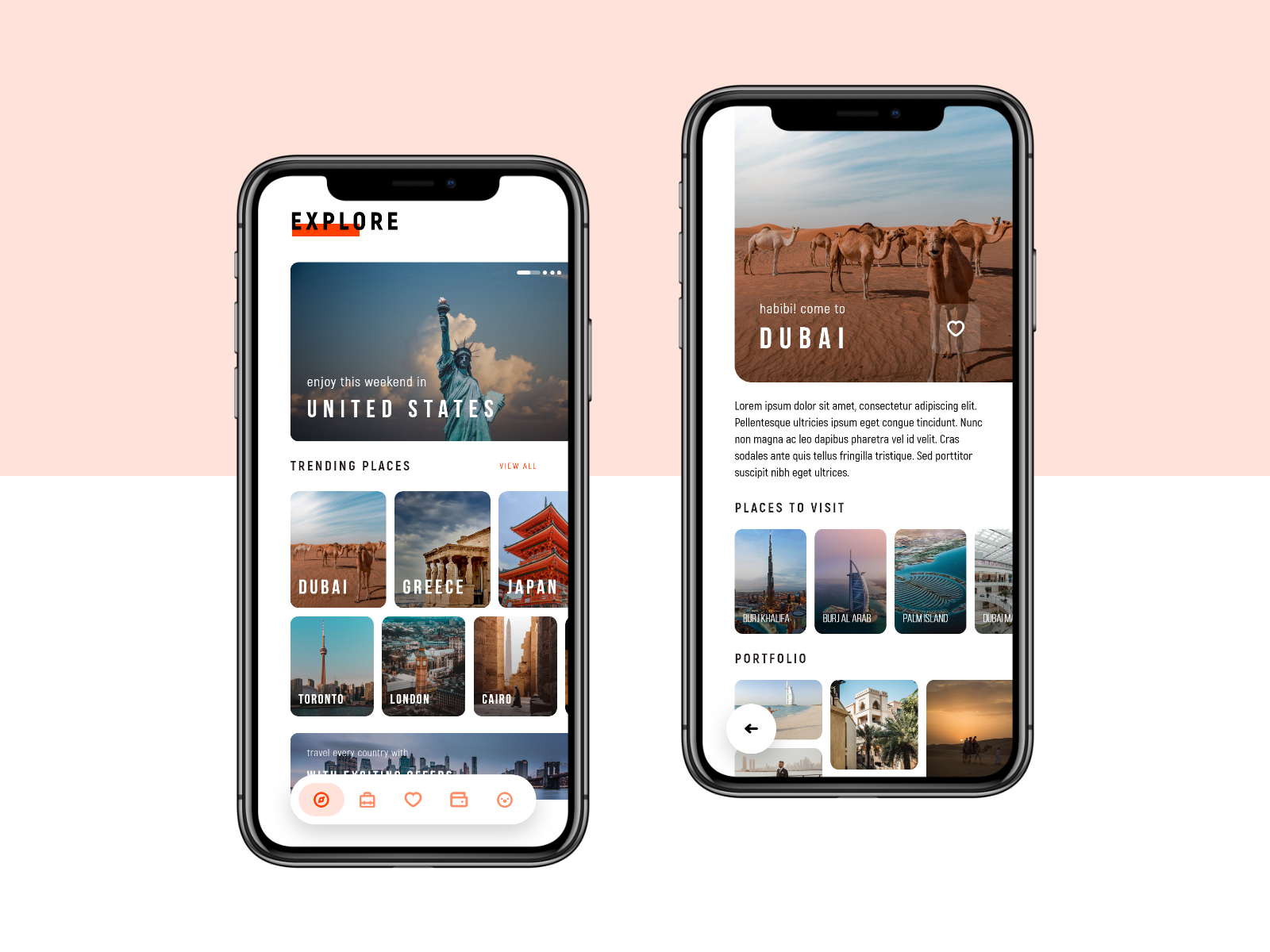 Travel App Design By Jatin Vats On Dribbble