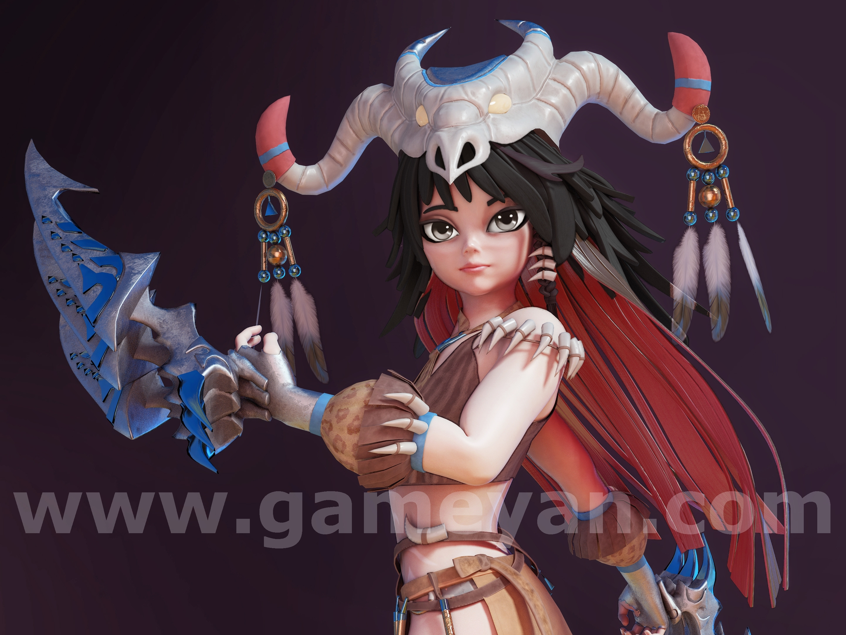Nia By GameYan Post Production Animation Studio
