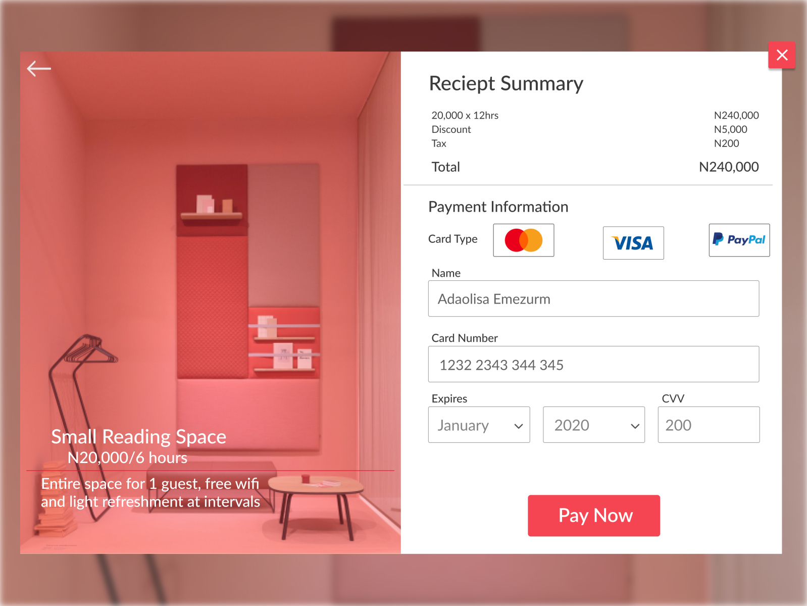 Payment Checkout By Winifred Ekwunife On Dribbble