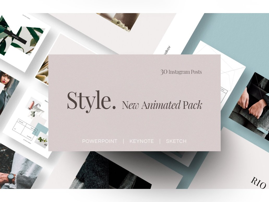 STYLE Animated Instagram Pack
