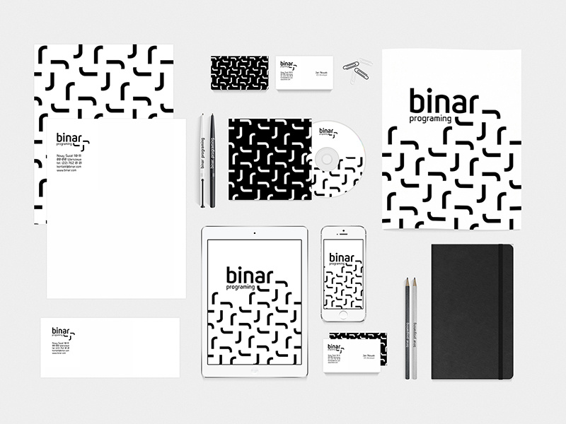 Binar Identity By Agnieszka Fierek On Dribbble