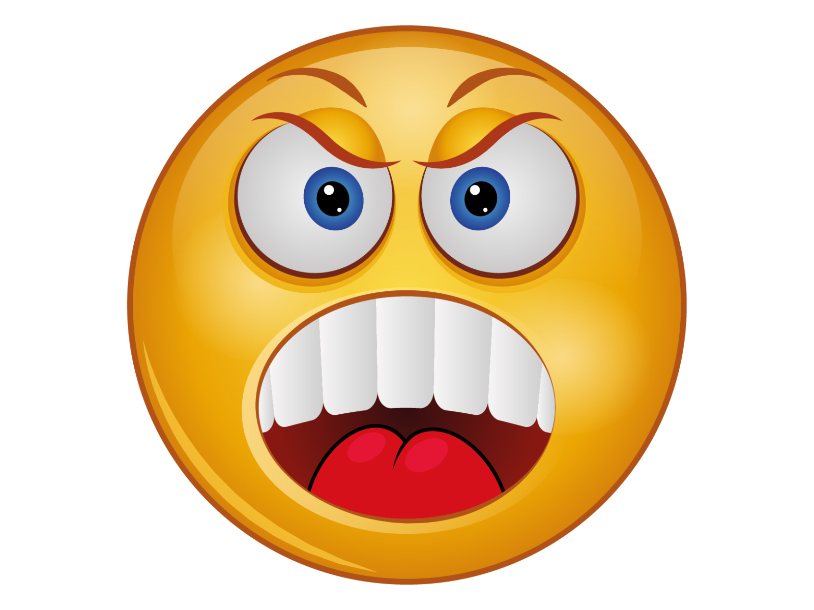 Angry Emoji Face By Graphic Mall On Dribbble