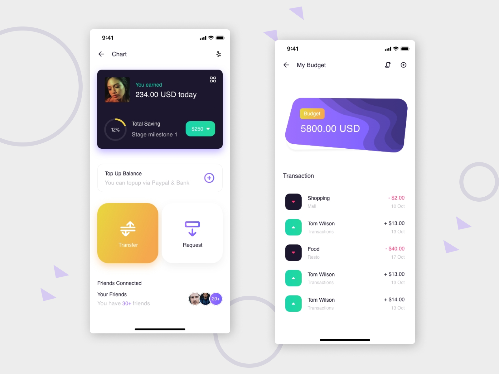 Dribbble Fintech Mockup Png By Kanika Banvet