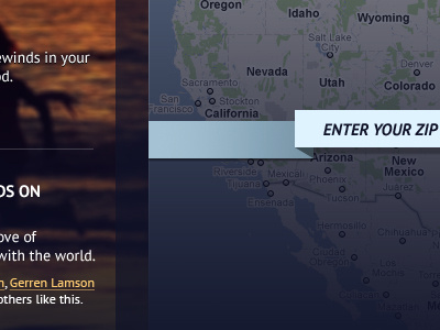 Enter Your Zip By Phil Coffman On Dribbble