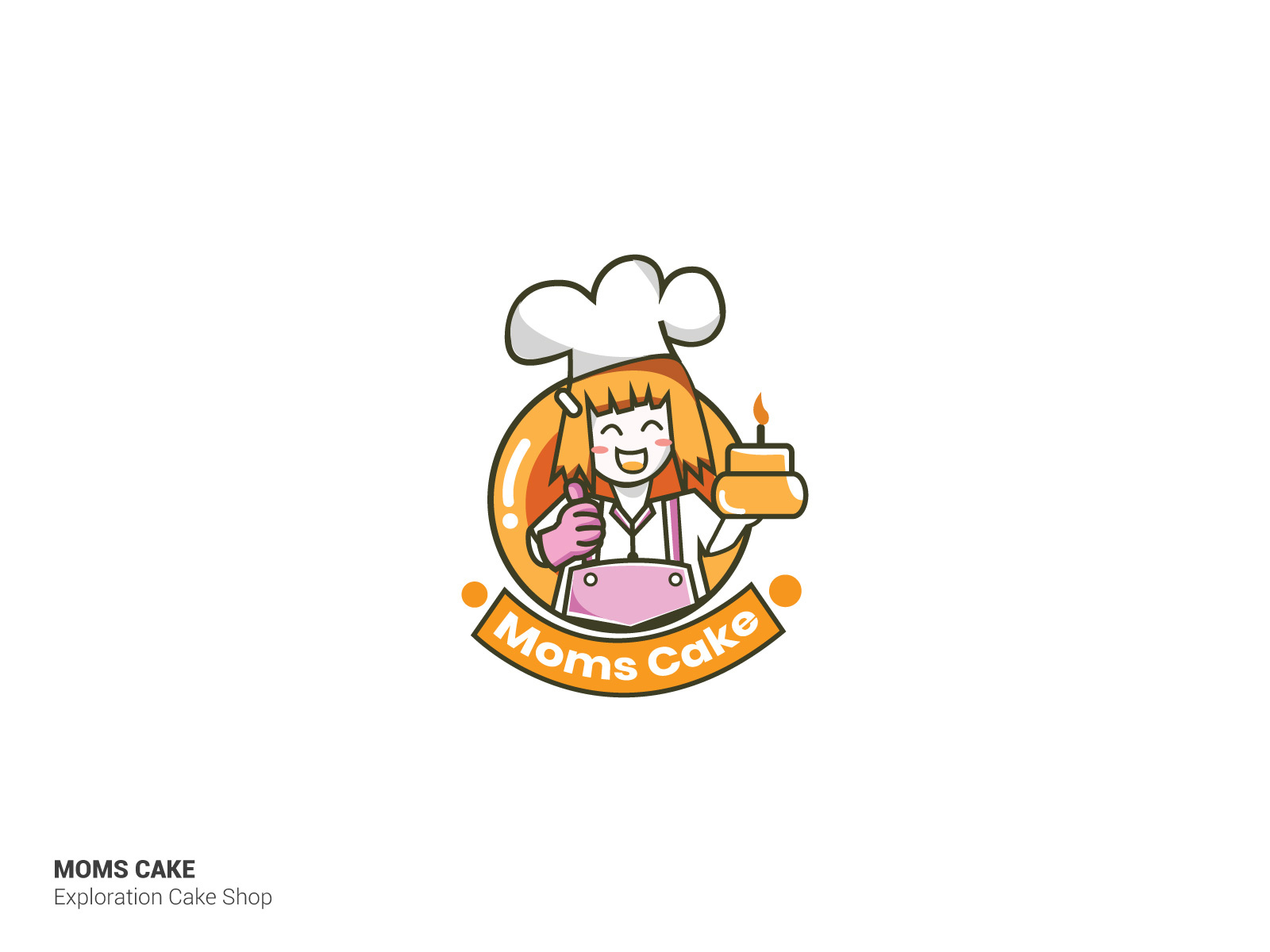 LOGO MOMS CAKE By Habillahi Tri Wiyoga On Dribbble